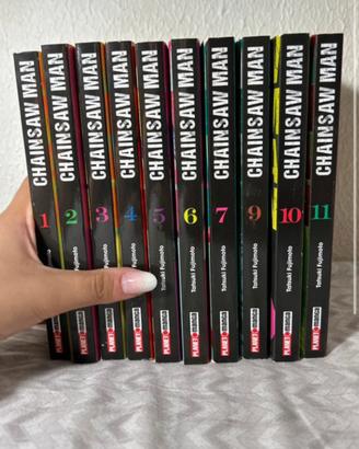 Chainsaw man, volume 1-11(8 escluso)