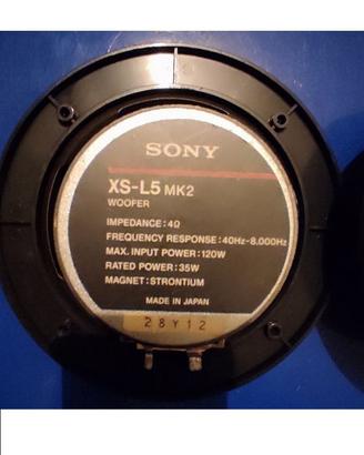 Woofer Sony 4 ohm 120W
