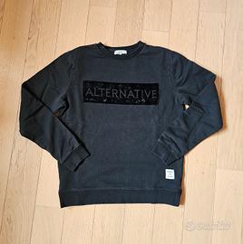 Felpa nera Alternative uomo (tg. M)