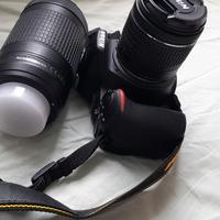 Foto camera d3500  + Obiettivo Nikorr 70-300