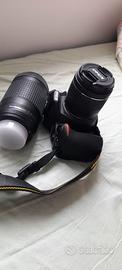 Foto camera d3500  + Obiettivo Nikorr 70-300
