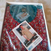 Pigiama uomo corto puro cotone 