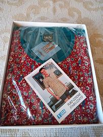 Pigiama uomo corto puro cotone 