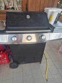 barbecue a gas