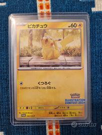 Carta Rara Pikachu Illustration Contest - PROMO