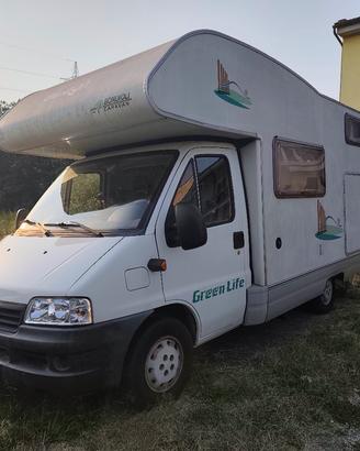 Camper Mansardato Fiat Ducato 2,0Jtd  Elnagh 