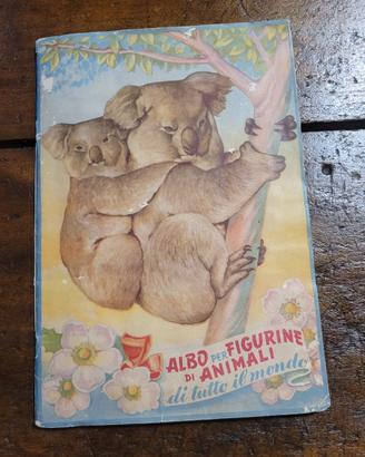 Album figurine animali del mondo 1950