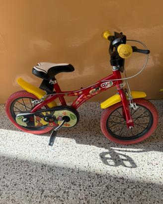 Bici 14” tema bing ,per bambini