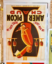 Manifesto Pubblicitario Amer Picon Chaud Poster