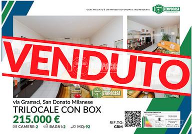 NUDA PROPRIETA' - TRILOCALE CON BOX - VIA GRAMSCI,