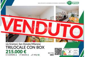 NUDA PROPRIETA' - TRILOCALE CON BOX - VIA GRAMSCI,
