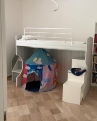 Struttura letto con contenitore