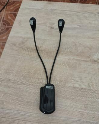 Mighty Bright Double Flex lampada LED a clip