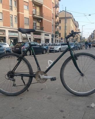 Bicicletta Uomo e 2 Catene Antifurto 