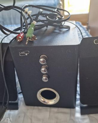 Speaker Casse Audio Per Pc 2.1