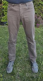 Pantaloni marroni chiari Fay