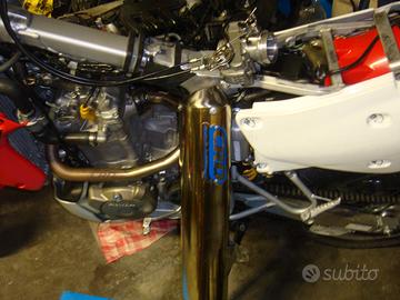 Honda xr 650 scarico  CRD