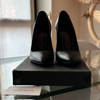 Décolleté Borbonese nere in pelle NUOVE tg.36