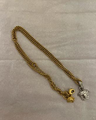 Collana VERSACE RODIO + ORO