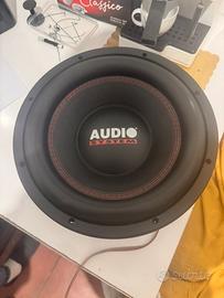 Sub woofer audio system da 30