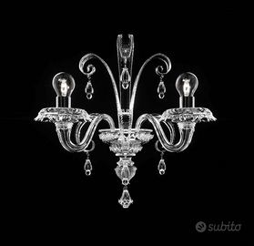 Barovier&Toso – Lampada da parete Rabat 4513/02 cr