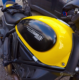 Scrambler ducati 800 gialla