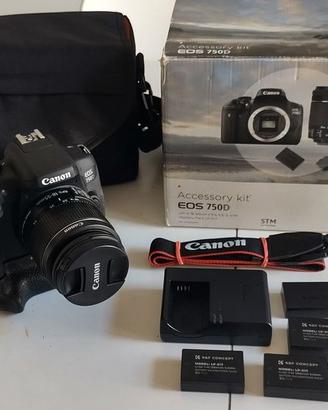 Canon EOS 750D 24 Megapixel WiFi Display touch.