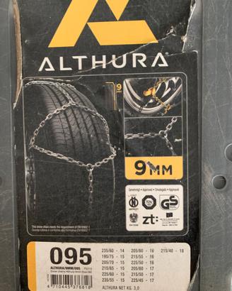 Catene da neve Althura 095 9mm mai usate