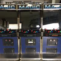 Mobile videogioco Arcade vintage desig
