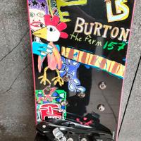 Snowboard Burton 157cm attacchi rapidi