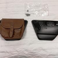 Fiancatine con borsello laterale Moto Guzzi V7 III