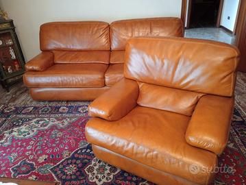 salotto divano e poltrona