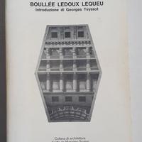 Libro  ''Tre architetti rivoluzionari...''