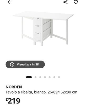 Tavolo ikea norden