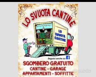 svuotiamo case cantine box garage