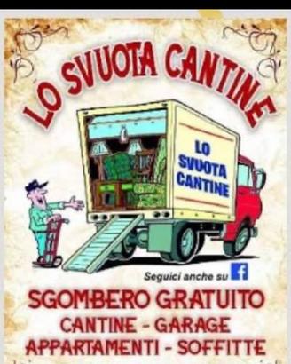 svuotiamo case cantine box garage