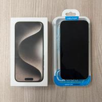 Iphone 15 Pro 128gb Titanio batteria nuova