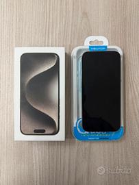Iphone 15 Pro 128gb Titanio batteria nuova