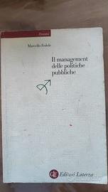 Libro "Il management delle politiche pubbliche"