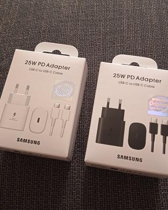2 Caricatori Samsung 25W Super Fast Charging Nuovi