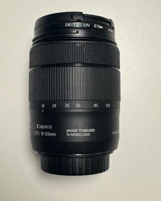 Obiettivo Canon EF-S 18-135mm Nano USM DA RIPARARE