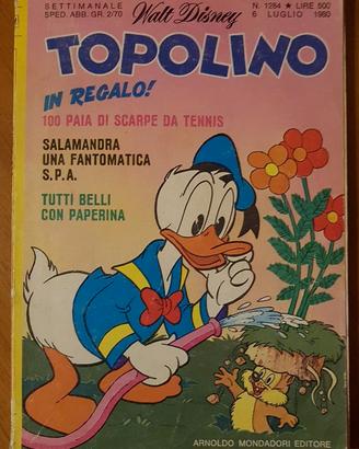 Topolino libretto Disney n.1284 del 6 Luglio 1980
