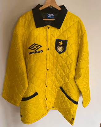 Giacca Inter Vintage Umbro Anni 90 Trapuntata XXL