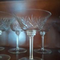 servizio di bicchieri in finissimo cristallo 