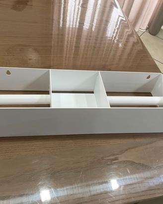 Mensola porta rotolo, sapone e salvietta