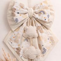 fiocco nascita creazioni personalizzate a mano 