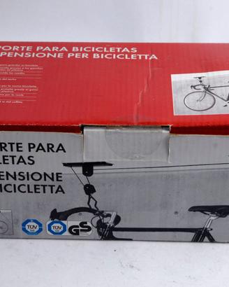 Appendi bici a soffitto salvaspazio garage