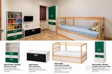 CAMERETTA IKEA STUVA COMPLETA – TUTTO 100€