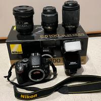 Nikon D5100 kit + accessori