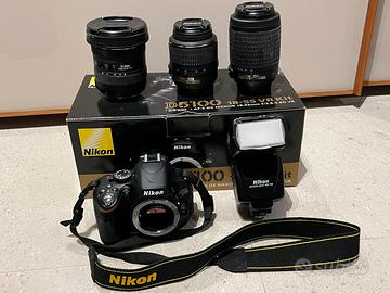 Nikon D5100 kit + accessori